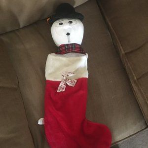 RARE! 1999 Rudolph Snowman Stocking 265 $18 FIRM